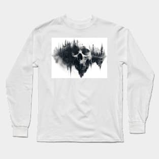 Skull Sinister Nature Long Sleeve T-Shirt